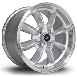Felga aluminiowa 15" Rota RB 15x7 ET4 4x110 Rlsilver