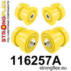 Zestaw tulei tylnego wózka SPORT GLK (08-15) X204 Klasa C Klasa E CLS