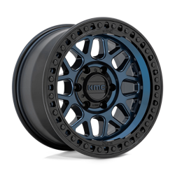 Felga aluminiowa 17" KMC Grs 17x9 ET0 6x139,7 Midnight Blue With Gloss Black Lip