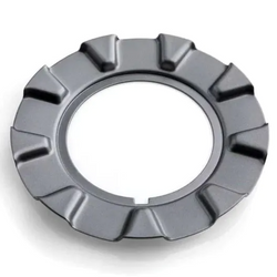 ROTIFORM RSE PLATE REAR-MATTE ANTHRACITE