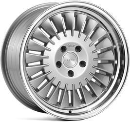 Felga aluminiowa 18" Ispiri Wheels CSR1D 18x9,5 ET35 5x100 Silver Polished Lip - Prawa
