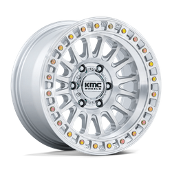 Felga aluminiowa 17" KMC KM552 IMS 17x8,5 ET25 6x139,7 Gloss Silver