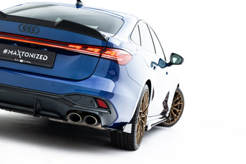 Splittery Tylne Boczne Street Pro + Flaps Maxton Audi S5 Sedan / Avant B10