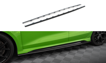 Karbonowe Splittery Boczne Prepreg Maxton Audi RS3 Sedan / Sportback 8Y