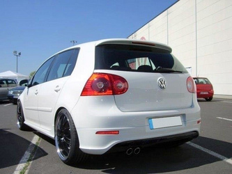 Dyfuzor tylny Maxton Volkswagen Golf MK5 R32 (1 otwór na wydech, wydech GTI)
