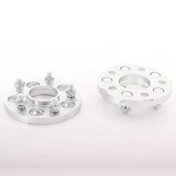 Dystanse przykręcane ze szpilkami JR Wheels JRWA3 15mm 5x114 66,1 Srebrne