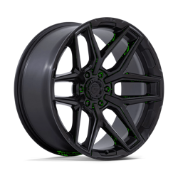 Felga aluminiowa 17" Fuel 1PC FLUX 17x9 ET1 6x139,7 Blackout