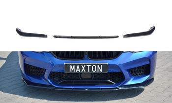 Splitter przedni Maxton V2 BMW M5 F90 (czarny połysk)