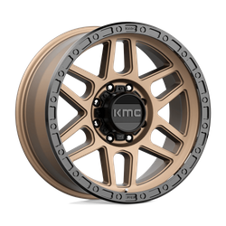 Felga aluminiowa 17" KMC Mesa 17x9 ET-12 8x170 Matte Bronze With Black Lip