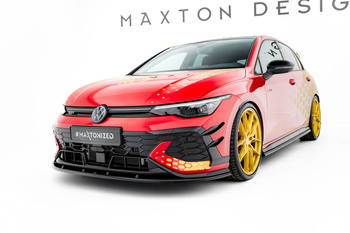 Splitter Przedni V.2 Maxton Volkswagen Golf GTI Clubsport Mk8 Facelift