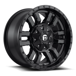 Felga aluminiowa 18" Fuel Sledge 18x8 ET35 5x114,3/120 Matte Black Gloss Black Lip