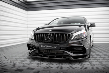 Splitter Przedni V.2 Maxton Mercedes-Benz A AMG-Line W176 Facelift