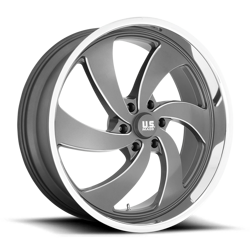 Felga aluminiowa 24" US Mag Desperado 24x9 ET25 6x139,7 Anthracite Milled Diamond Cut Milled