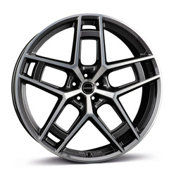 Felga aluminiowa 24" Borbet TF 24x10,5 ET40 5x112 graphite polished glossy