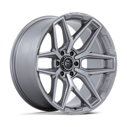 Felga aluminiowa 17" Fuel 1PC FLUX 17x9 ET1 6x139,7 Platinum