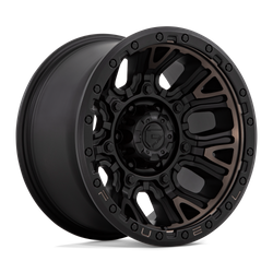 Felga aluminiowa 17" Fuel Traction 17x9 ET-12 5x127 Matte Black With Double Dark Tint