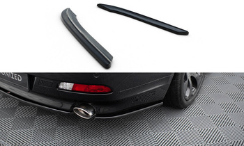 Splittery tylne boczne Maxton BMW 6 E63 / E64 Przedlift (czarny połysk)