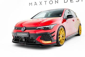 Splitter Przedni V.3 Maxton Volkswagen Golf GTI Clubsport Mk8 Facelift