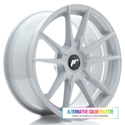 Felga aluminiowa 18" Japan Racing JR21 18x8 ET20-40 BLANK Custom Finish