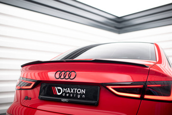Spoiler Cap  Maxton Audi A3 / A3 S-Line / S3 / RS3 Sedan 8V