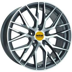Felga aluminiowa 19" MAM RS4 19x8,5 ET45 5x108 Grafitowy