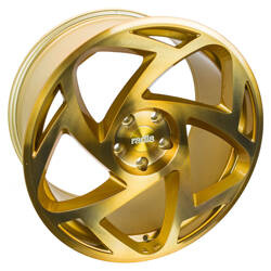 Felga aluminiowa 19" Radi8 R8S5 19x8,5 ET45 5x112 Brushed Gold Limited Edition