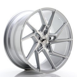 Felga aluminiowa 20" Japan Racing JR33 20x10 ET20-40 5H BLANK Silver MachinedFace
