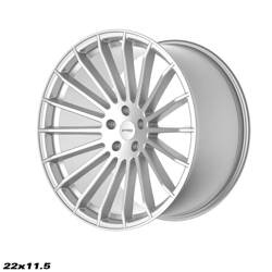 Felga aluminiowa 22" Strom STR4 22x11,5 ET35 5x120 Platinum Silver