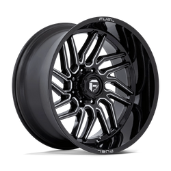 Felga aluminiowa 24" Fuel D807 HURRICANE 24x12 ET-44 8x170 Gloss Black Milled