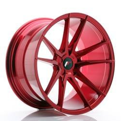 Felga aluminiowa 20" Japan Racing JR21 20x11 ET20-30 5H BLANK Platinum Red