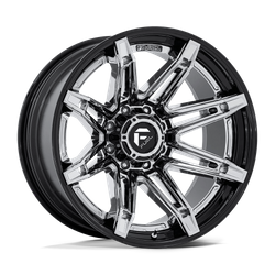 Felga aluminiowa 22" Fuel 1PC FC401 BRAWL 22x10 ET-18 8x165,1 Chrome