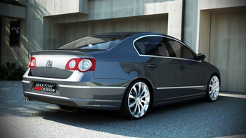 Zderzak tylny spojler Maxton VW Passat B6 ( R-Line Look ) Sedan