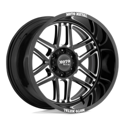Felga aluminiowa 20" Moto Metal MO992 FOLSOM 20x10 ET-18 5x127 Gloss Black Milled