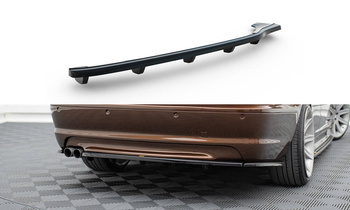 Splitter tylny srodkowy Maxton BMW 3 E46 M-Pack Coupe (z dyfuzorem) (czarny połysk)