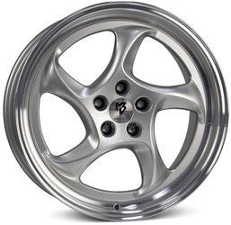 Felga aluminiowa 19" mbDESIGN TURBO 19x8,5 ET45 5x108 Srebrny polerowany