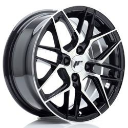 Felga aluminiowa 15" Japan Racing JR28 15x7 ET25 4x100 Gloss Black Machined Face