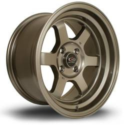 Felga aluminiowa 15" Rota Grid-V 15x8 ET0 4x100 Bronze