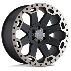 Felga aluminiowa 17" Black Rhino Warlord 17x9 ET-12 5x127 Matte Black W/ Machined Dark Tint