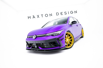 Splitter Przedni V.2 Maxton Volkswagen Golf R Hatchback / Variant Mk8 Facelift