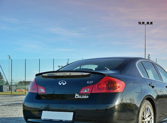 Spojler tylny Maxton Infiniti G37 Sedan (czarny połysk)