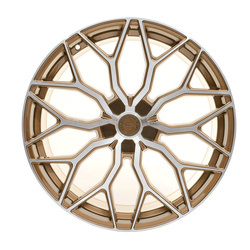 Felga aluminiowa 20" YOTA YP1 20x9 ET20-40 BLANK Glossy Bronze Brushed