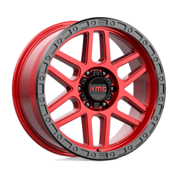 Felga aluminiowa 17" KMC KM544 MESA 17x9 ET18 6x114,3 Candy Red