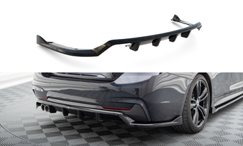 Splitter Tylny Środkowy (Z Dyfuzorem) Maxton BMW 4 Coupe / Gran Coupe / Cabrio M-Pack F32 / F36 / F33