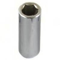 SILVER LONG imbus lug nut M12x1,5 - 1PC