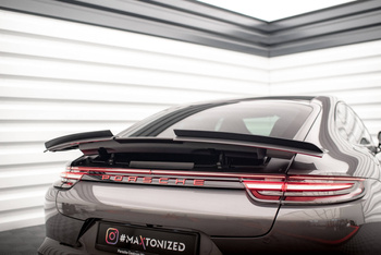 Przedłużenie spojlera Maxton Porsche Panamera Turbo / GTS 971 (czarny połysk)