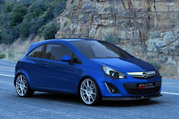Splitter Przedni Maxton Opel Corsa D Polift