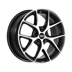 Felga aluminiowa 18" BBS SR 18x8 ET52 5x112 Vulcano Grey Diamond-Cut