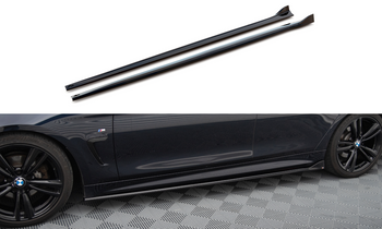 Dokładki Progów V.3 Maxton BMW 4 Coupe / Gran Coupe / Cabrio M-Pack F32 / F36 / F33