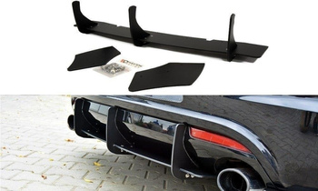 Dyfuzor Tylny i Splittery Tylne Boczne VW Scirocco 3R