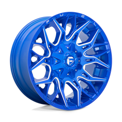 Felga aluminiowa 22" Fuel Twitch 22x10 ET-18 6x135/139,7 Anodized Blue Milled